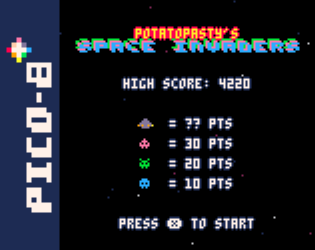 Space Invaders Cover