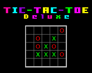 Tic Tac Toe Deluxe Cover